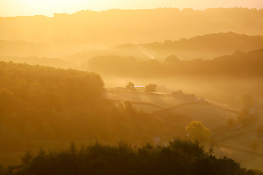 “Golden Dawn at Thurgoland" Print