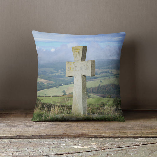 "Cross at High Bradfield" Cushion