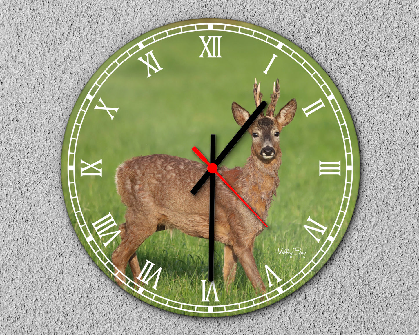"Handsome Buck” Clock