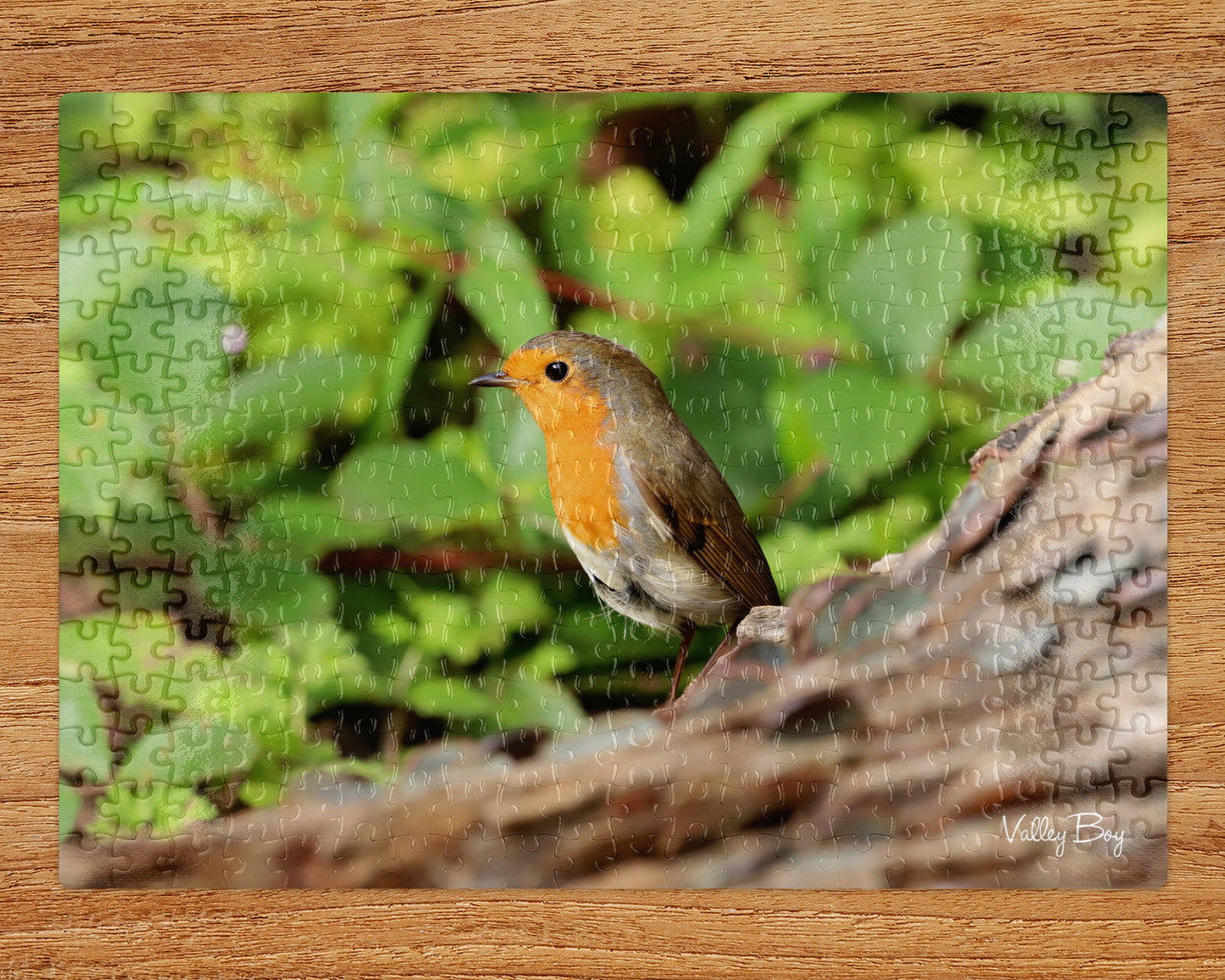 "Beautiful Robin” Jigsaw Puzzle