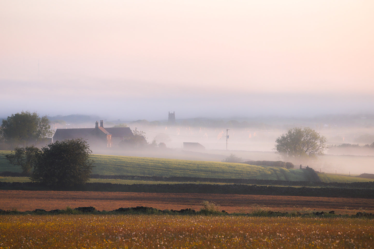 “Misty Morning at Penistone” Print