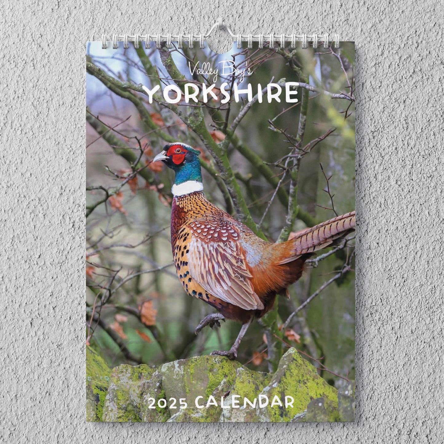 Valley Boy’s 2025 Yorkshire A4 Wall Calendar