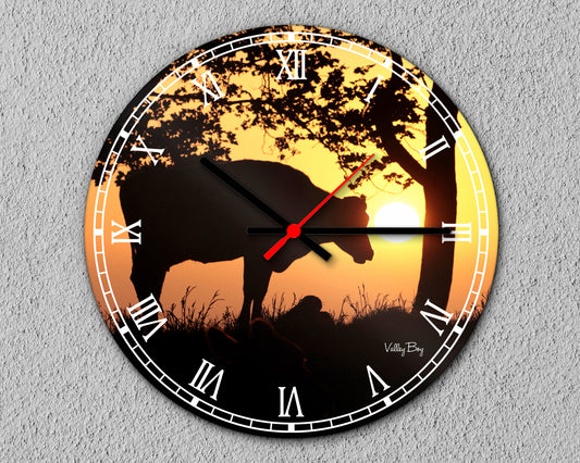 "Moovelous Sunrise” Clock