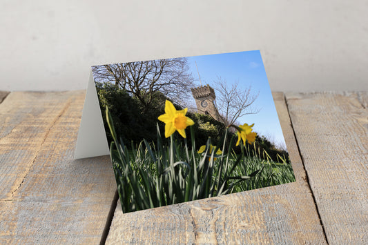 "Springtime in Stocksbridge” Greeting Card