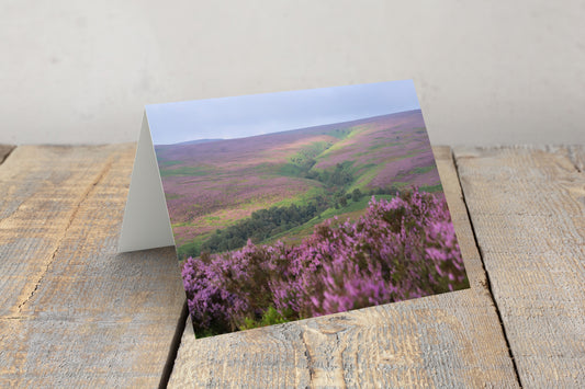 “Purple Moors” Greeting Card