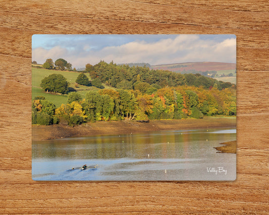 “Autumn colours at Dam Flask ” Glass Worktop Saver